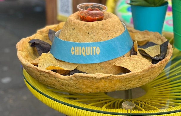 Chiquito adds real life nacho hats to its menu 