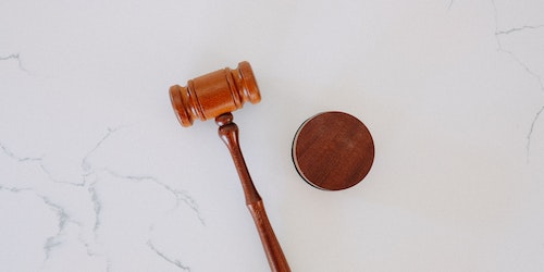 A judge's gavel